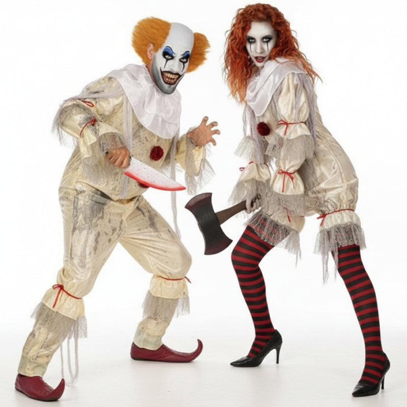 Costumi di coppia Clown sanguinari