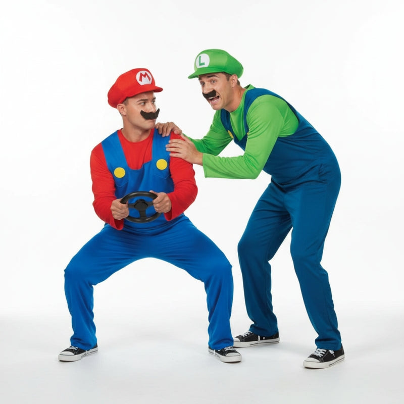 Costumi di coppia Mario Bros e Luigi di Nintendo