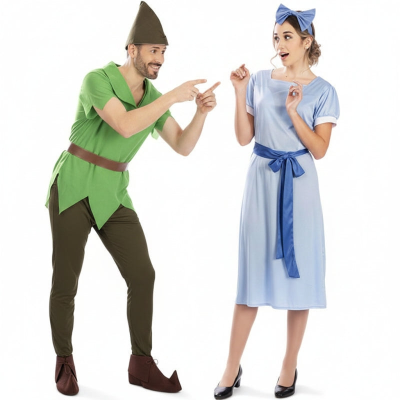 Costumi di coppia Peter Pan e Wendy