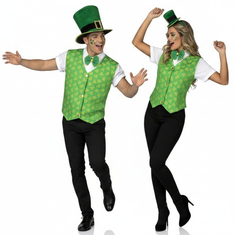 Costumi di coppia San Patrizio irlandese