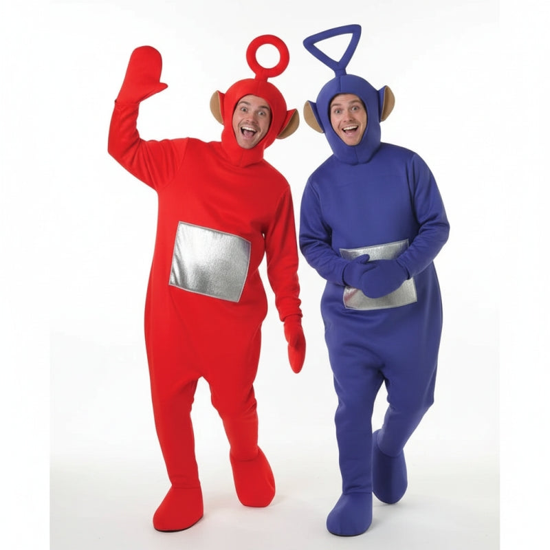 Costumi di coppia Po e Tinky Winky Teletubbies