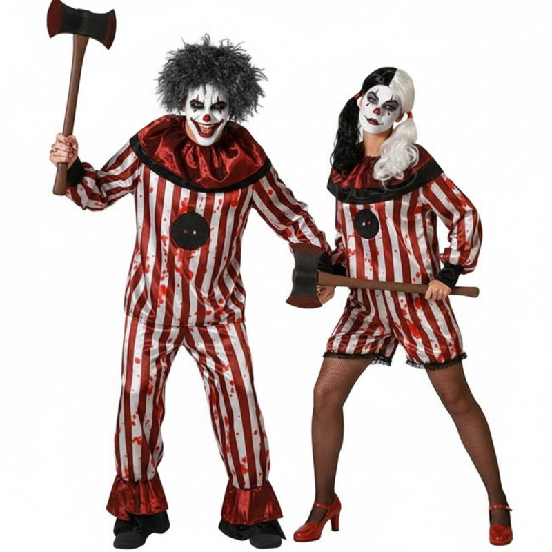 Costumi di coppia Clown sanguinari