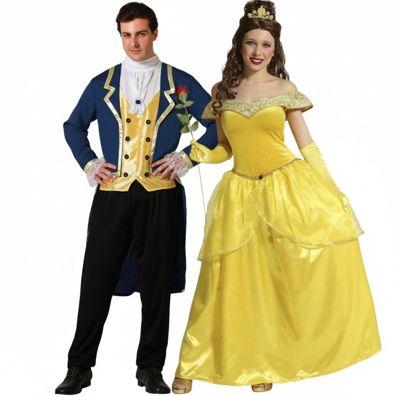 Costumi di coppia Principe Adam e Bella