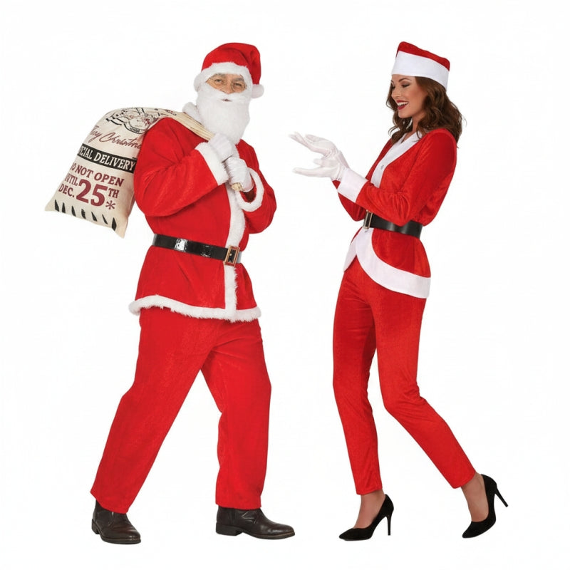 Costumi di coppia Babbo Natale Polo Nord