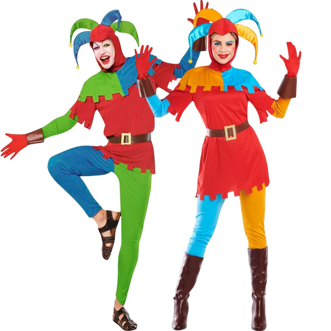 Costumi di coppia Giullari di corte medievali