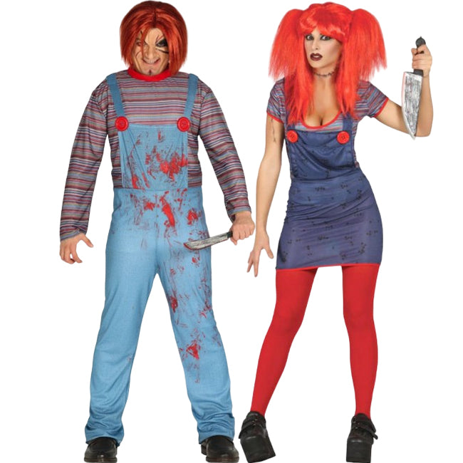 Pareja de Muñecos Killer Chucky