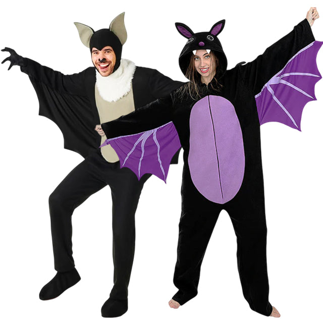 Murciélagos para disfrazarte en pareja