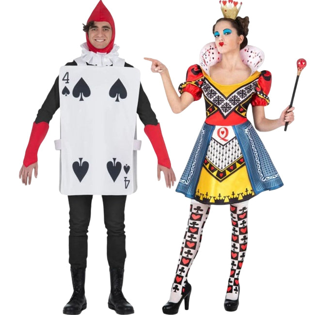 Naipes de Póker para disfrazarte en pareja