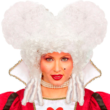 Peluca Época Barroca blanca