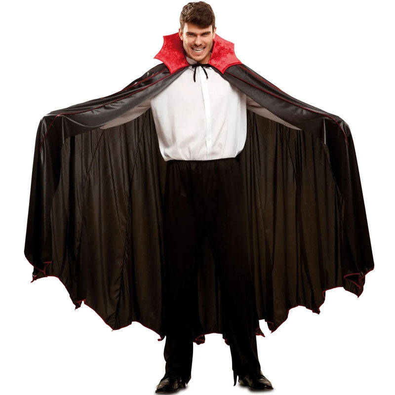 Mantello Vampiro Reversibile: Trasforma Tuo Figlio In Dracula Per Halloween! - 4