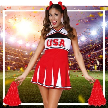 Costumi sportivi e cheerleader per donna
