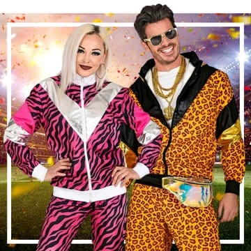 Costumi tuta da ginnastica retrò