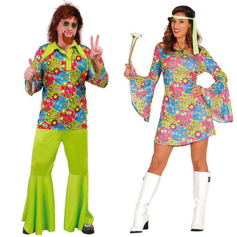 Costume Disco Groovy Anni 70 Per Donna: Costumi Adulti,e Vestiti Di Carnevale Online - Foto 7