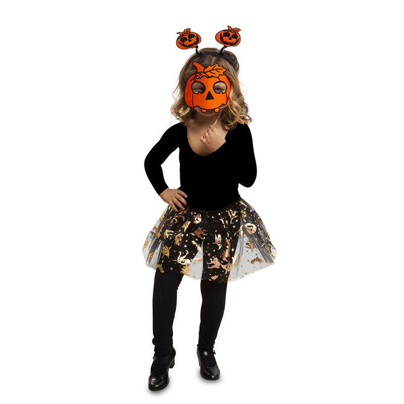 Costume da Zucca Completo per Bambina