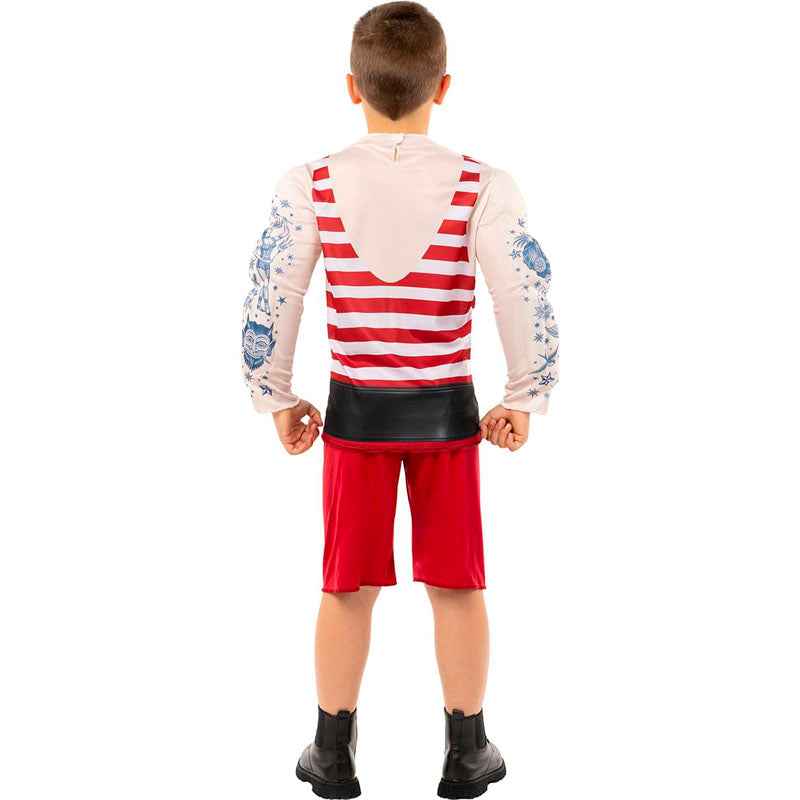 Disfraz de Forzudo para niño Espalda