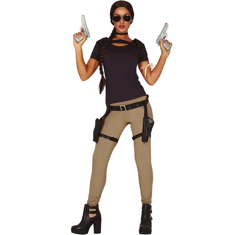 ᐈ Vendita Costume Avventuriera Lara Adulto | Don Carnevale - Foto 3