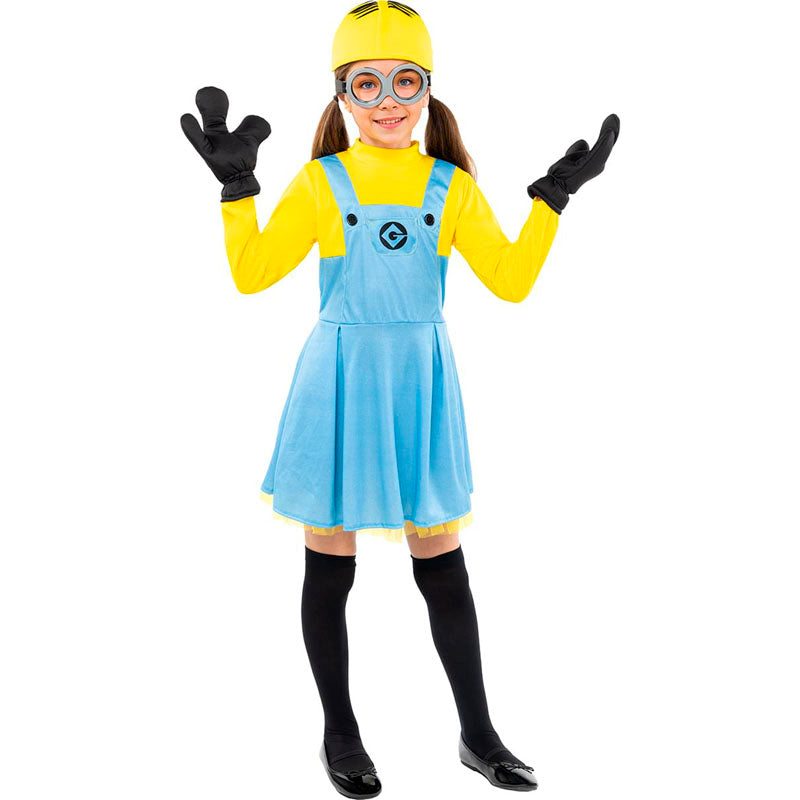 INTIMO Pigiama Bambina Cattivissimo Me 2 Pezzi - Minions "1 In A Minion" - Morbido Poliestere