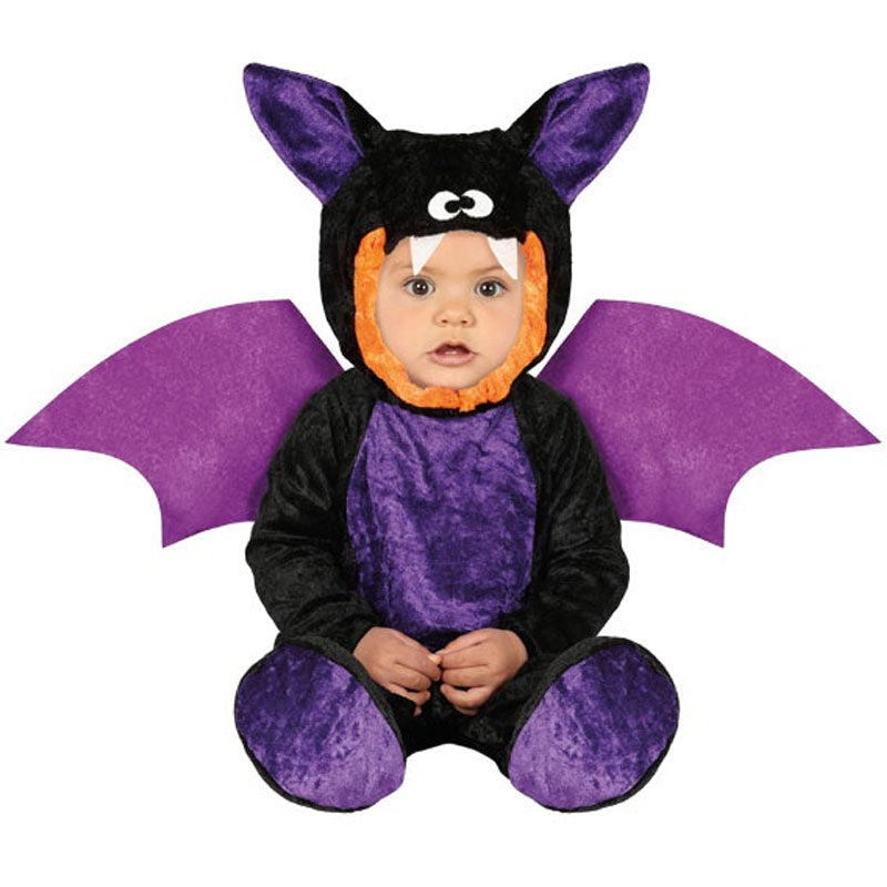 Costume Halloween Bambina Strega Pipistrello - Set 3 Pezzi Con Gonna Tutù E Cappello - Foto 9