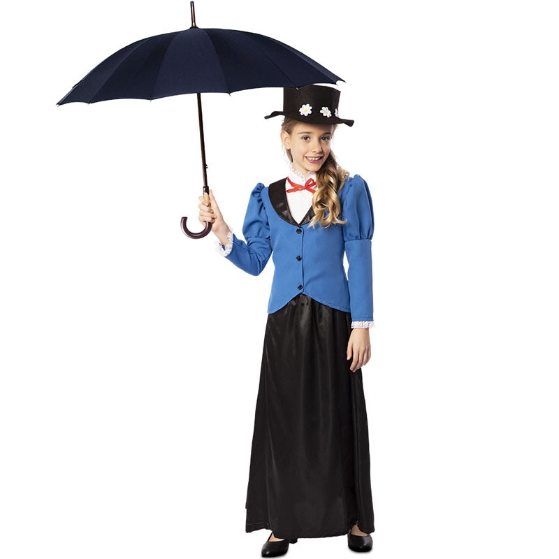 Disfraz de Niñera Mary Poppins para niña