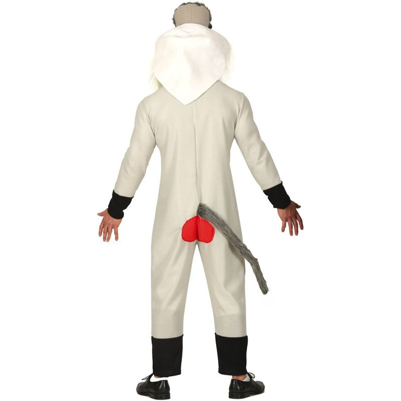 Disfraz de Rafiki El Rey León para adulto espalda