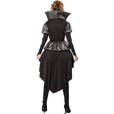 Disfraz de Reina Esqueleto para mujer Espalda