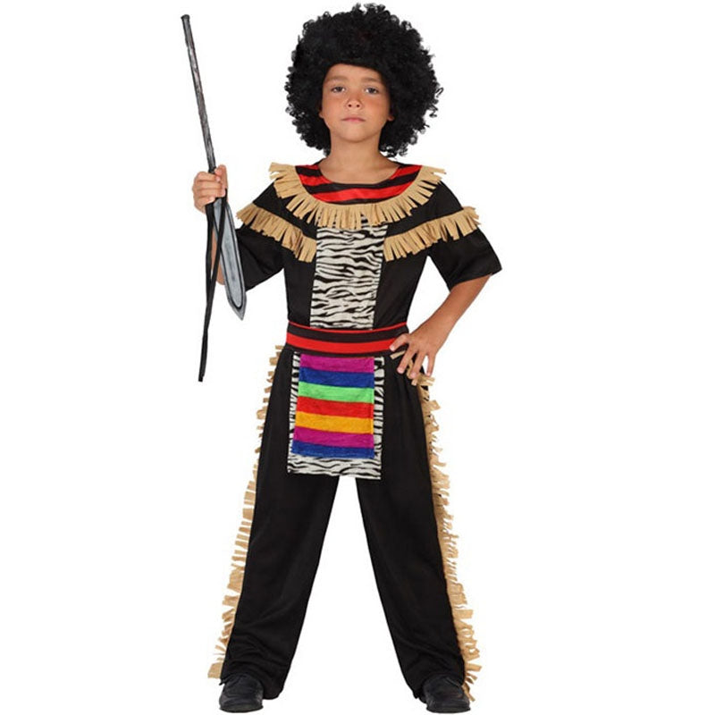 Zzcostumes Costume Beduino/Arabo Per Bambini – Taglia 5-6 Anni – Include Mantellina, Foulard E Cintura – Ideale Per Carnevale E Recite Scolastiche