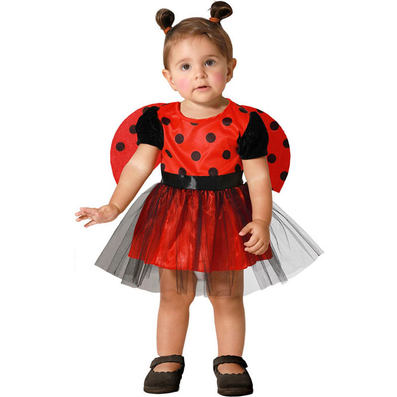 Disfraz para bebé de Mariquita con tul