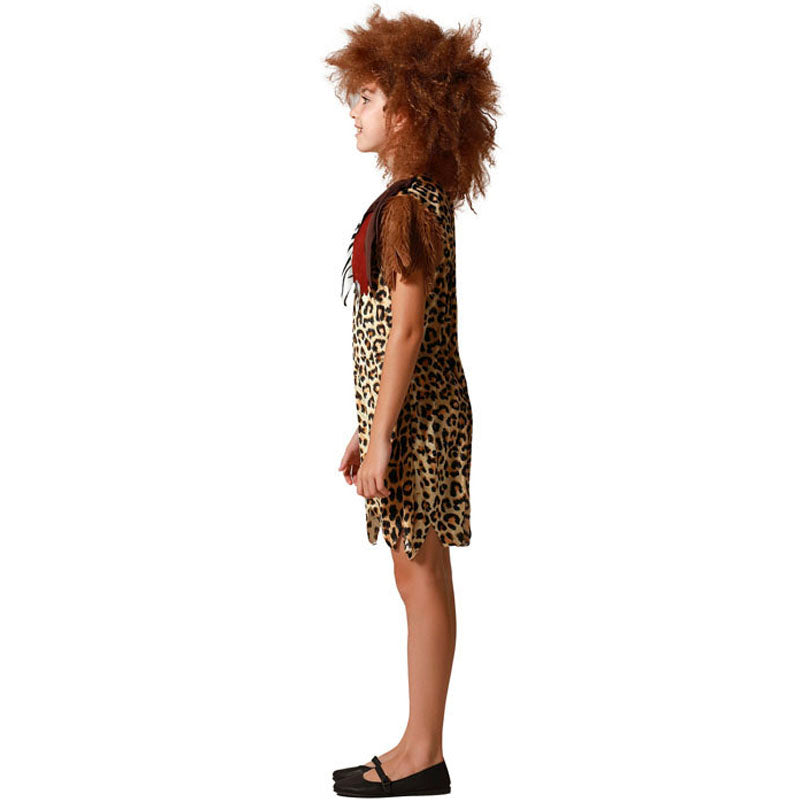 Disfraz para niña de Troglodita Perfil