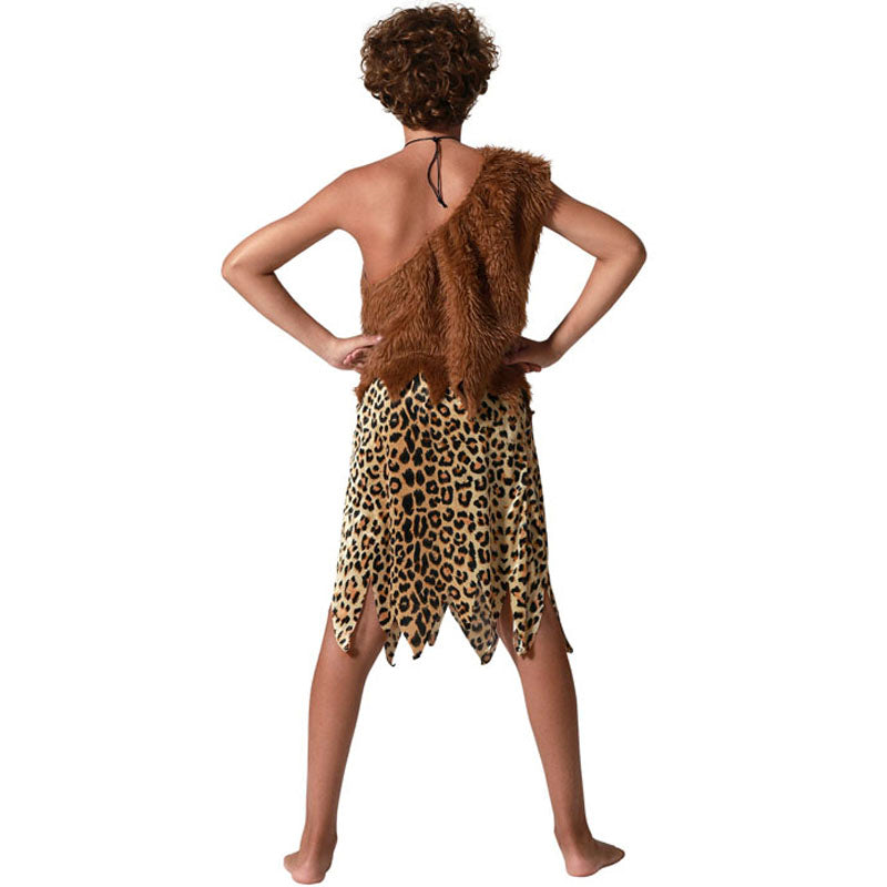 Disfraz para niño de Troglodita Espalda