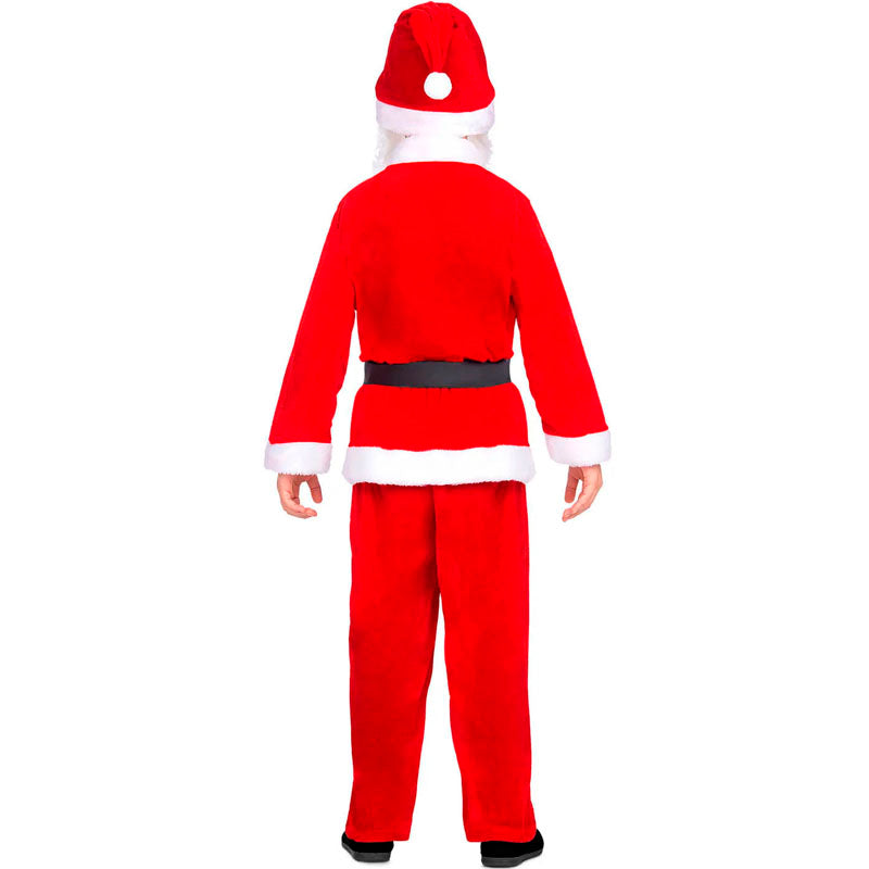 Disfraz de Papá Noel para niño Espalda