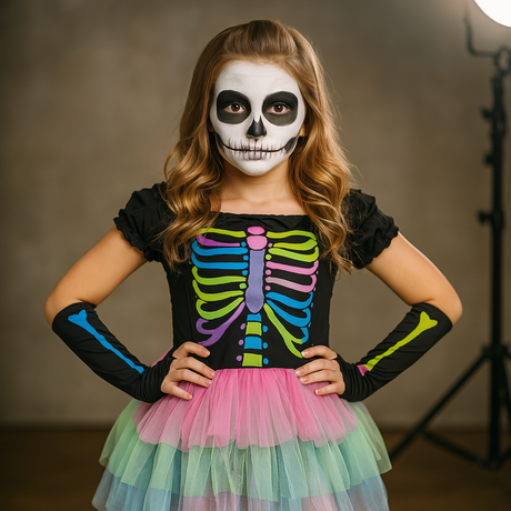 Costumi Scheletri per bambina