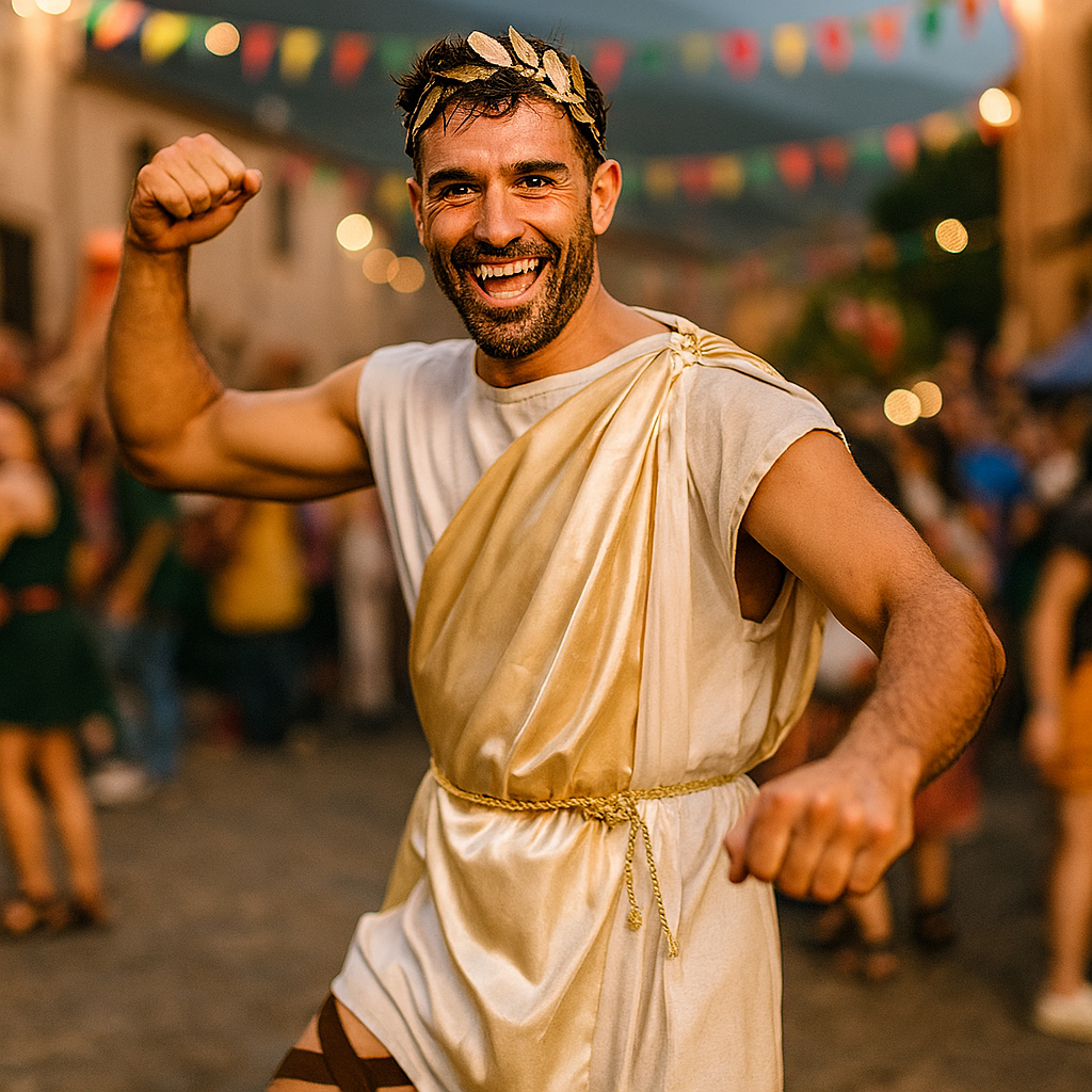 Costume da Impero romano d'Occidente per uomo