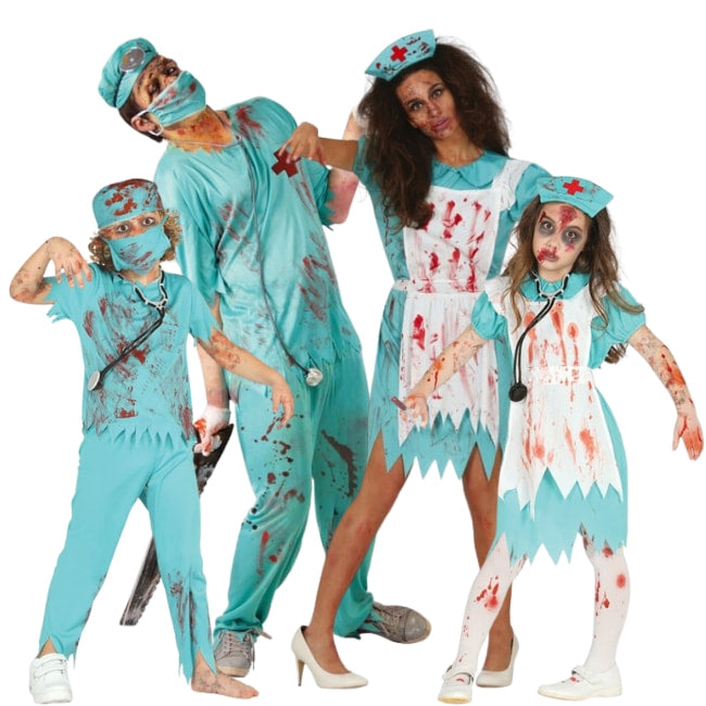Costume scolaretta zombie bambina