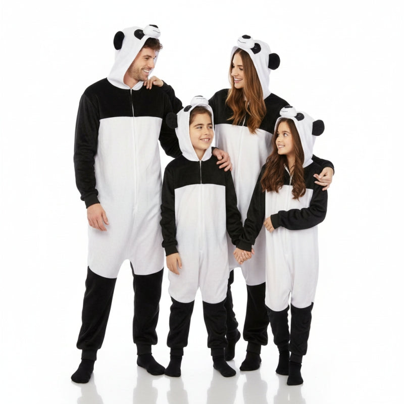 Gruppo Panda giganti Kigurumi