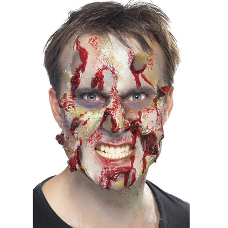 Kit maquillaje zombie con látex