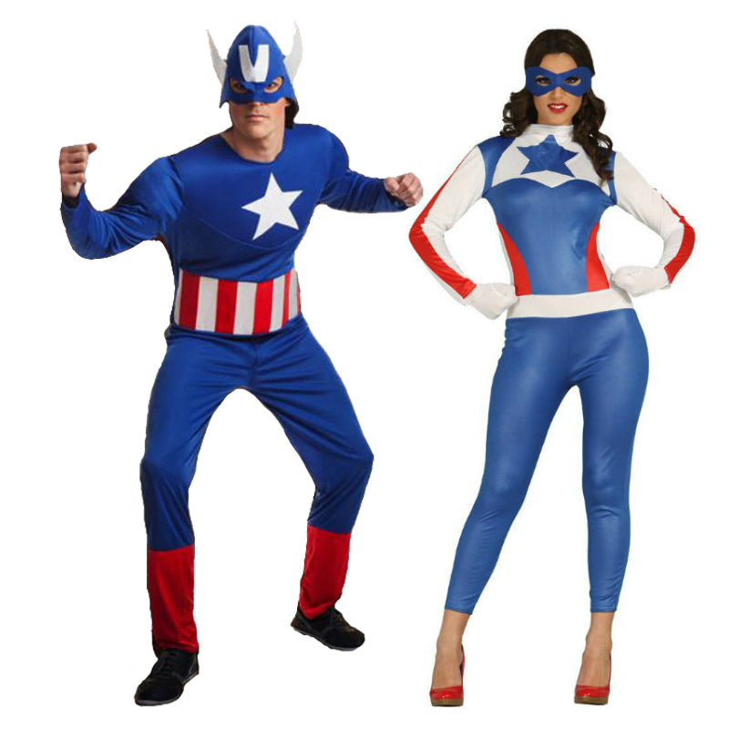 Costume da Capitan America Girl Costume da Capitan America Girl