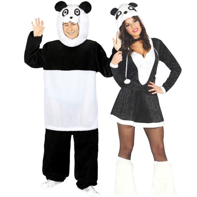 Costumi di coppia Orsi Panda