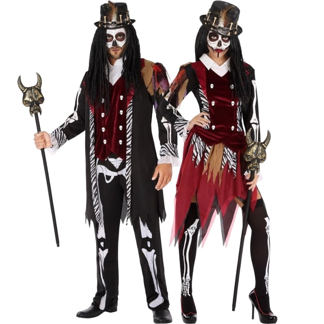 Costumi di coppia Stregoni Voodoo