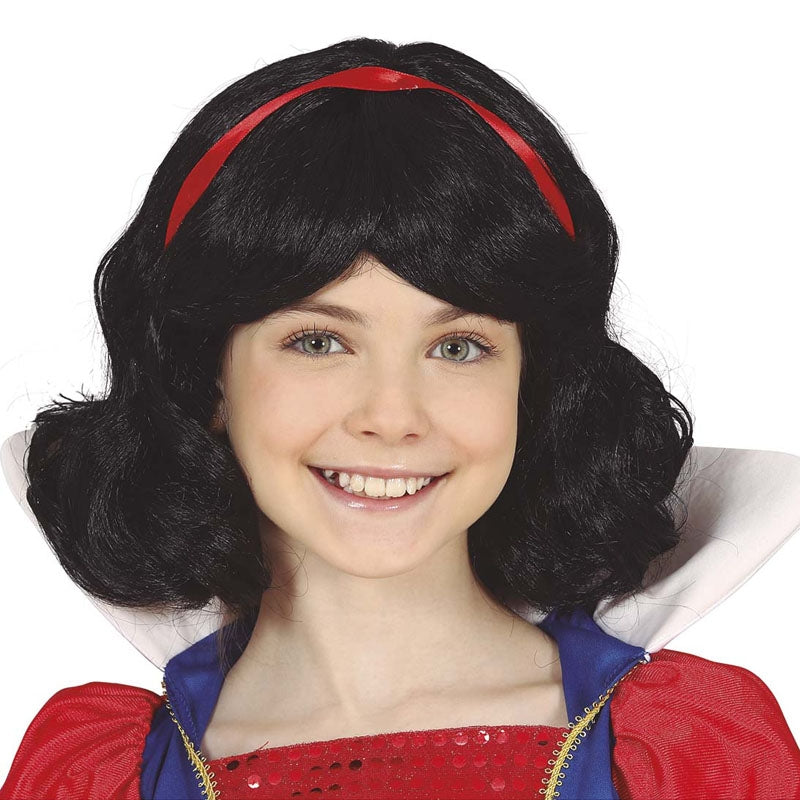 Costume Halloween Bambina Gotico – Set Da 8 Pezzi Con Vestito, Parrucca, Cintura, Gioielli E Calze – Taglia 140 Cm (9-10 Anni)