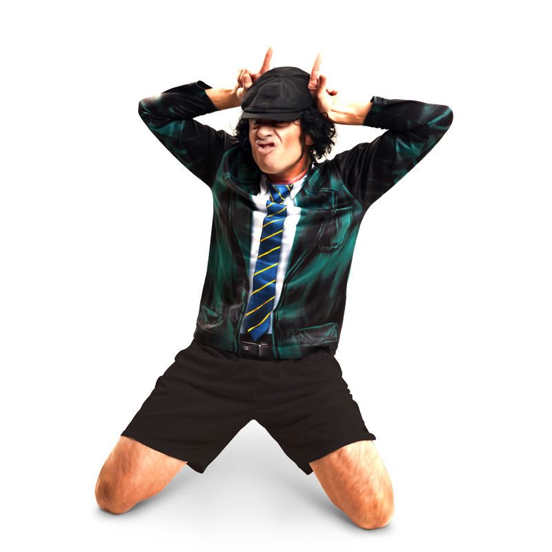 Camiseta Hiperrealista Angus Young