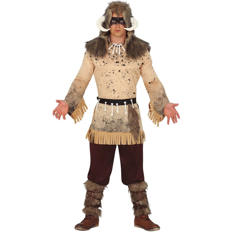 Costume Da Mago Uomo Voodoo – Giacca Lunga E Pantaloni Per Halloween E Carnevale