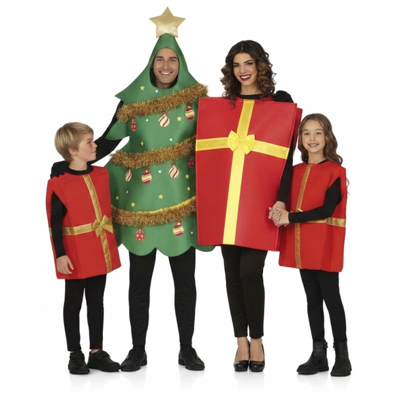 Gruppo Albero e Regalo di Natale