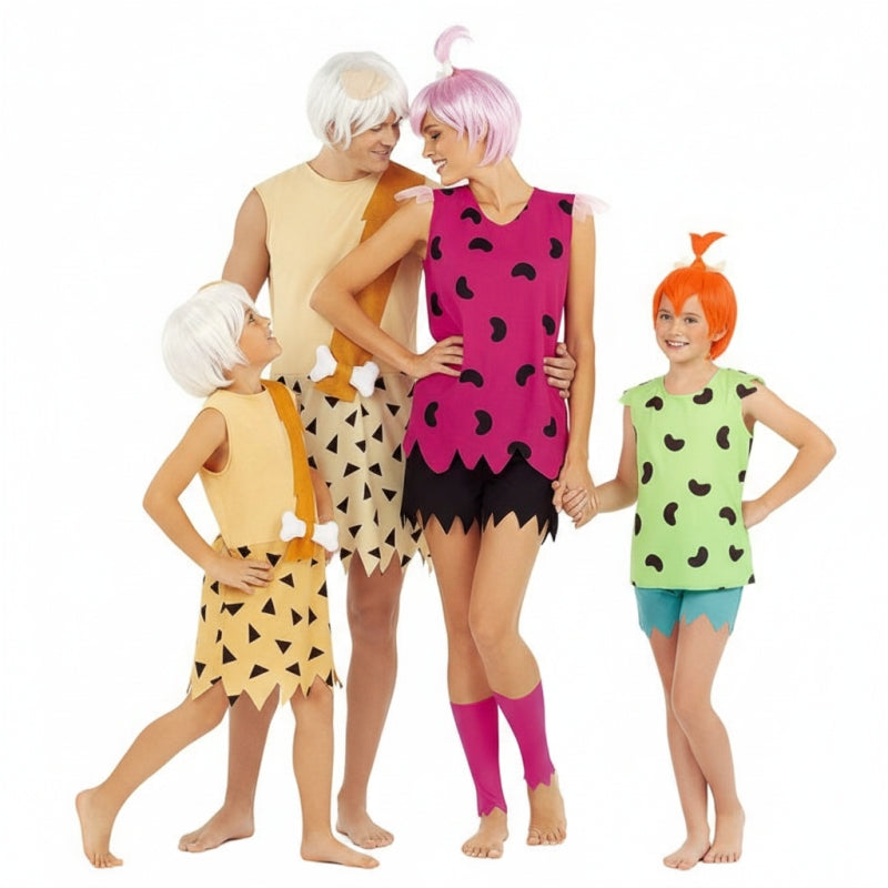 Gruppo Bam-Bam e Pebbles dei Flintstones