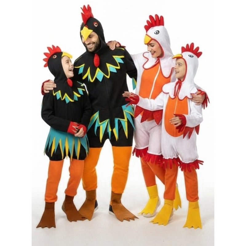 Gruppo Galli e Galline con Cresta