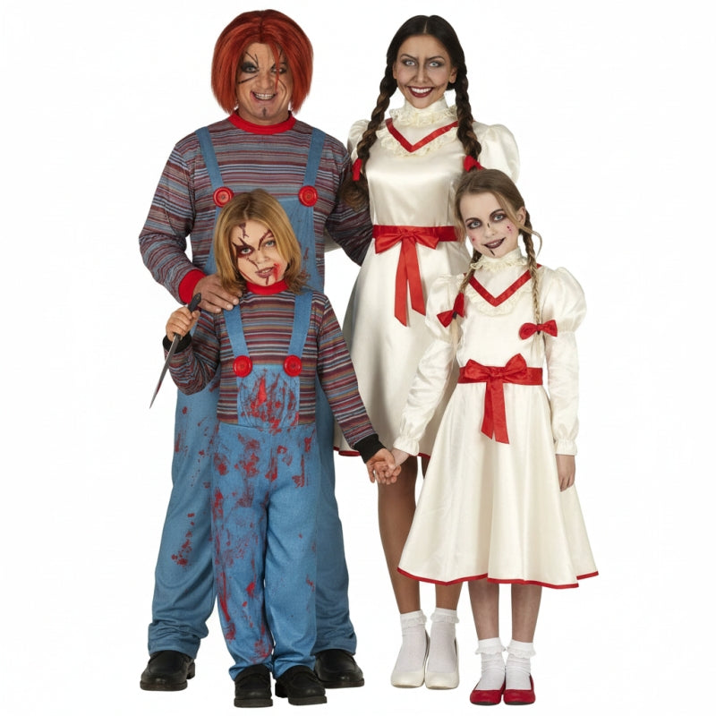 Gruppo Bambole horror Chucky e Annabelle