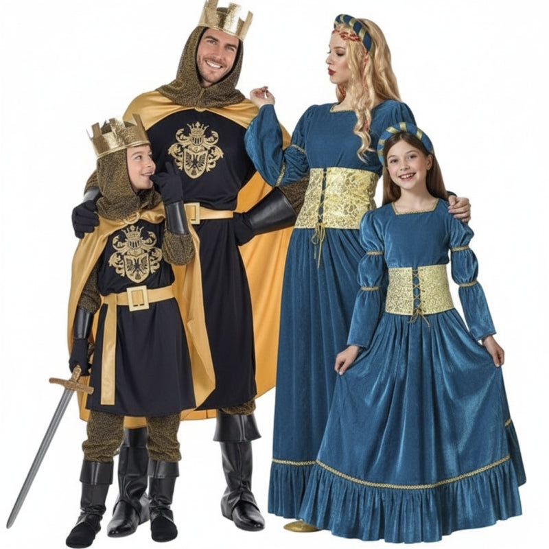 Gruppo Re e Fanciulle medievali