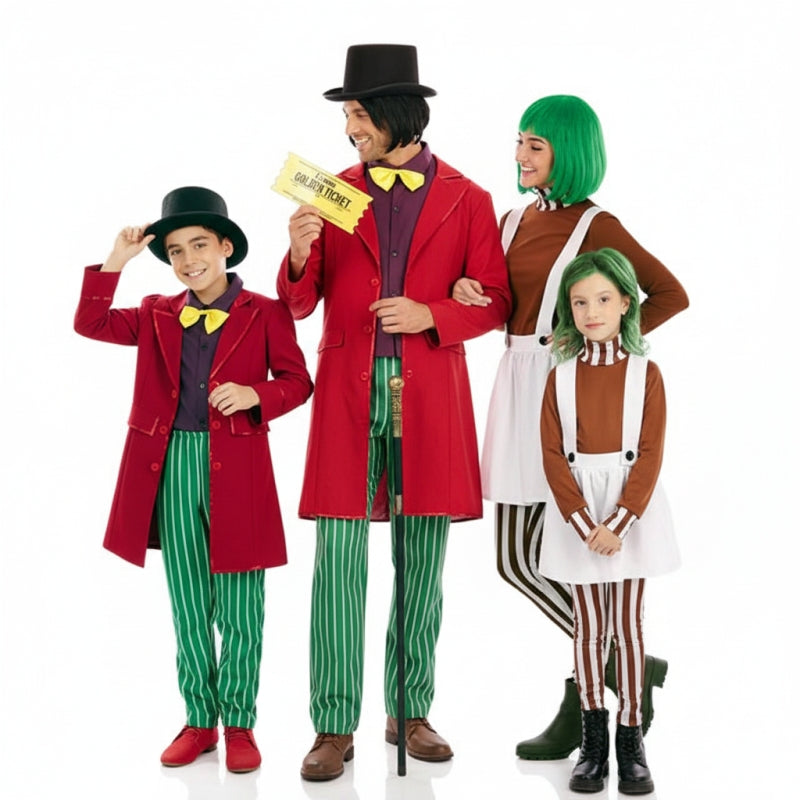 Gruppo Willy Wonka e Oompa-Loompa