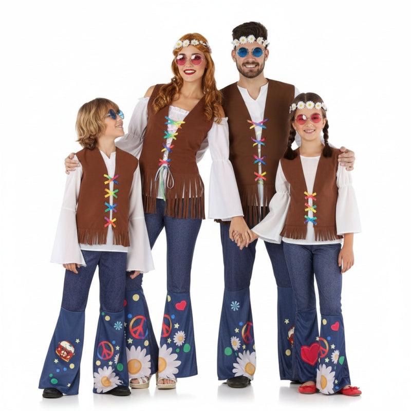 Gruppo Hippies degli Anni Sessanta
