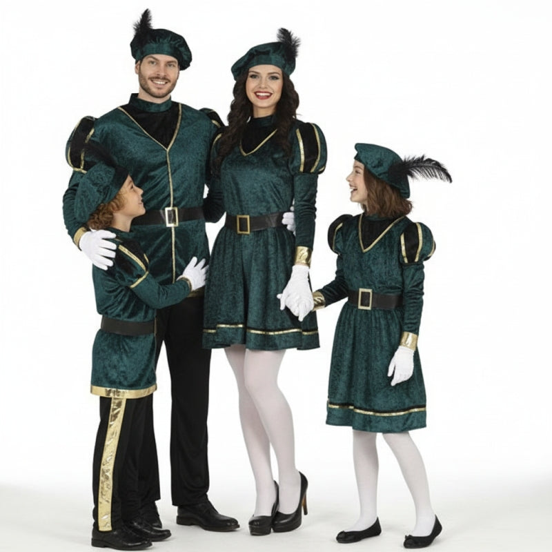 Gruppo Paggetti verdi dei Re Magi