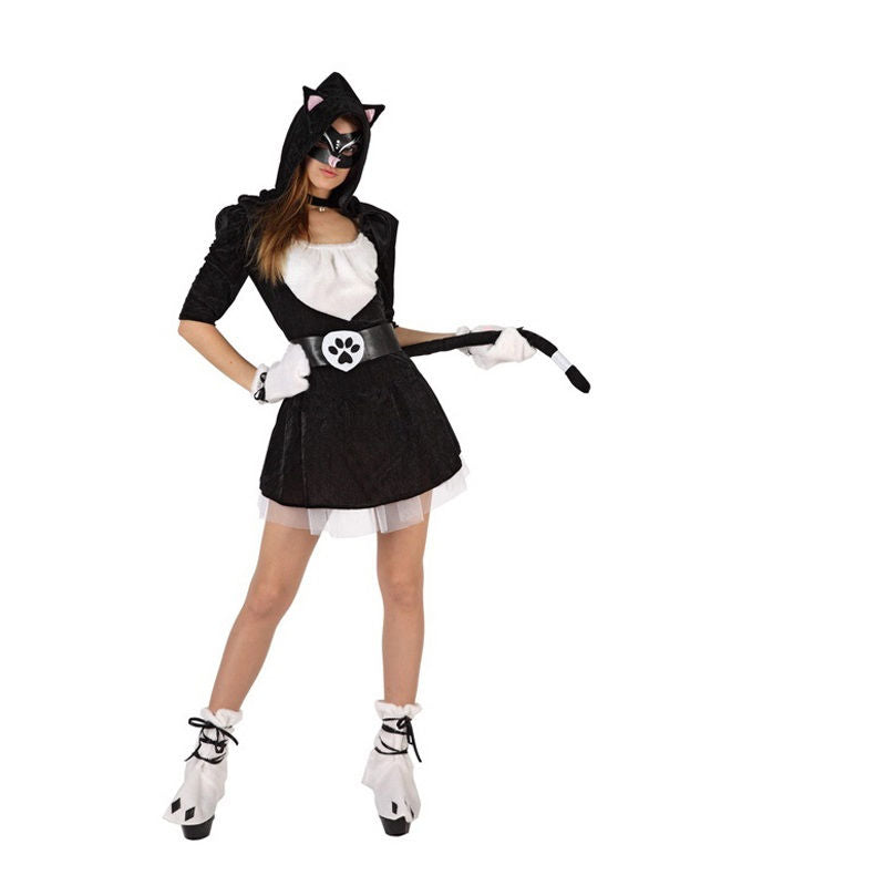 Catwoman Vestito Carnevale Gatto Bambina Costume Catwoman Per